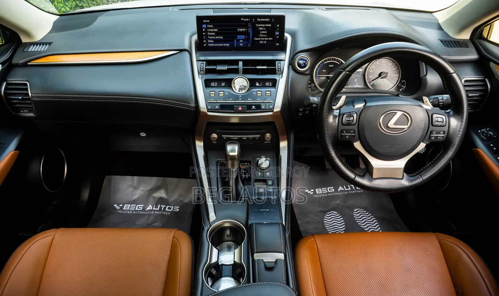 Lexus NX 300h Front-Wheel Drive 2019 White