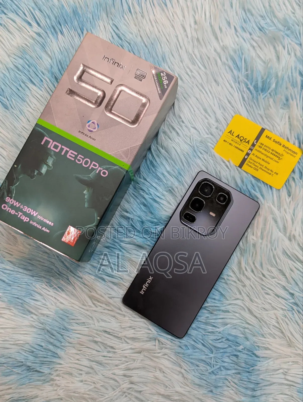 Infinix Note 50 Pro 256 GB Black