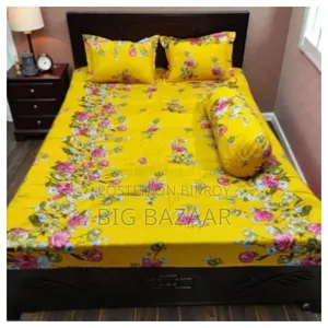 4 Pcs Twill Cotton Bed Sheet Set