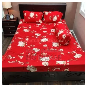 Royal Touch Premium Twill Cotton Bedsheet Set – 4 PCS