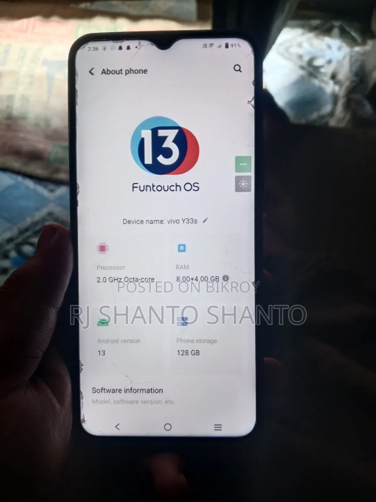 Vivo Y33s 128 GB