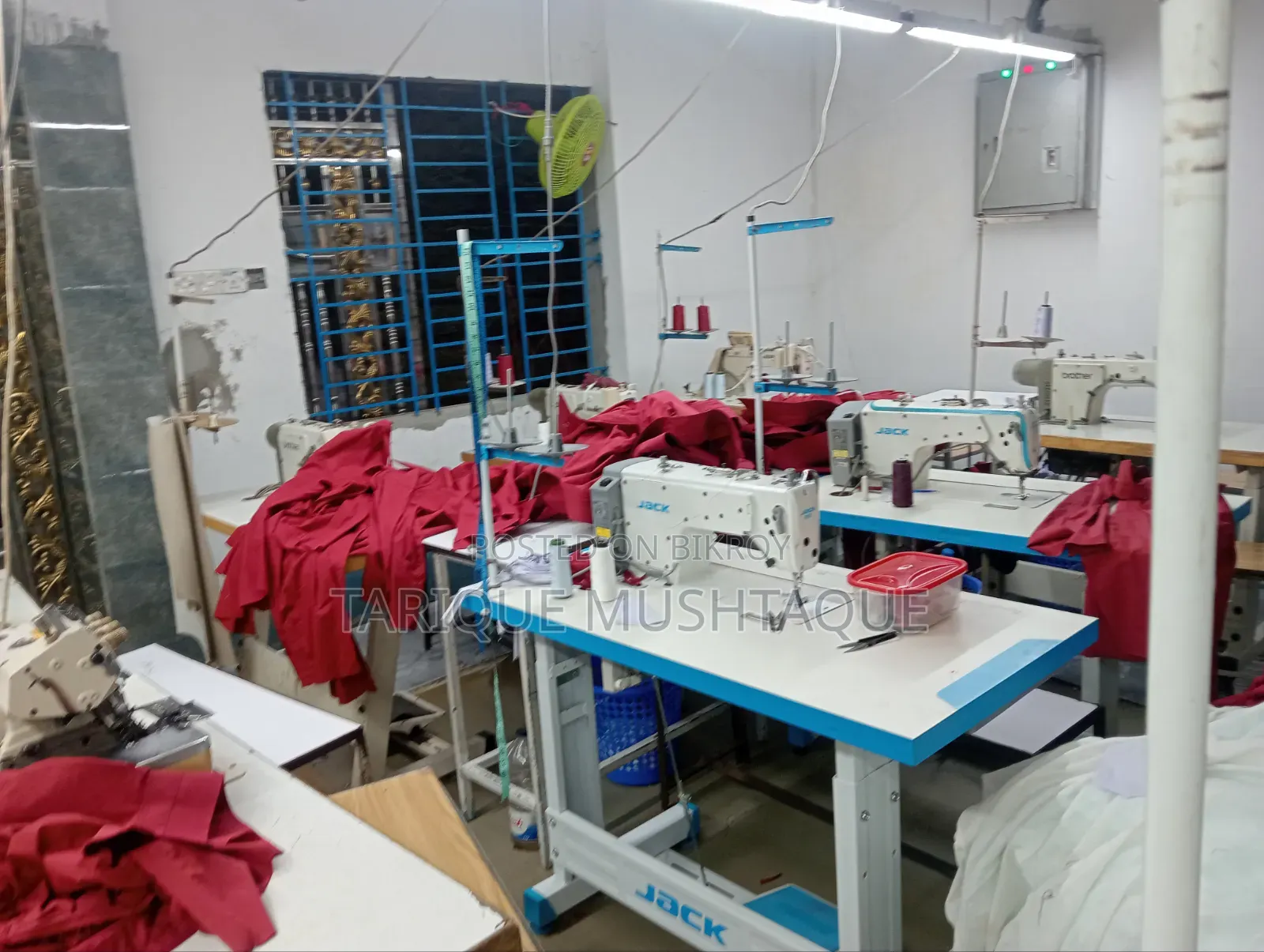 মিনি গার্মেন্টস ফুল সেটআপ ভাড়ায় অথবা ক্রয়ের সুযোগ