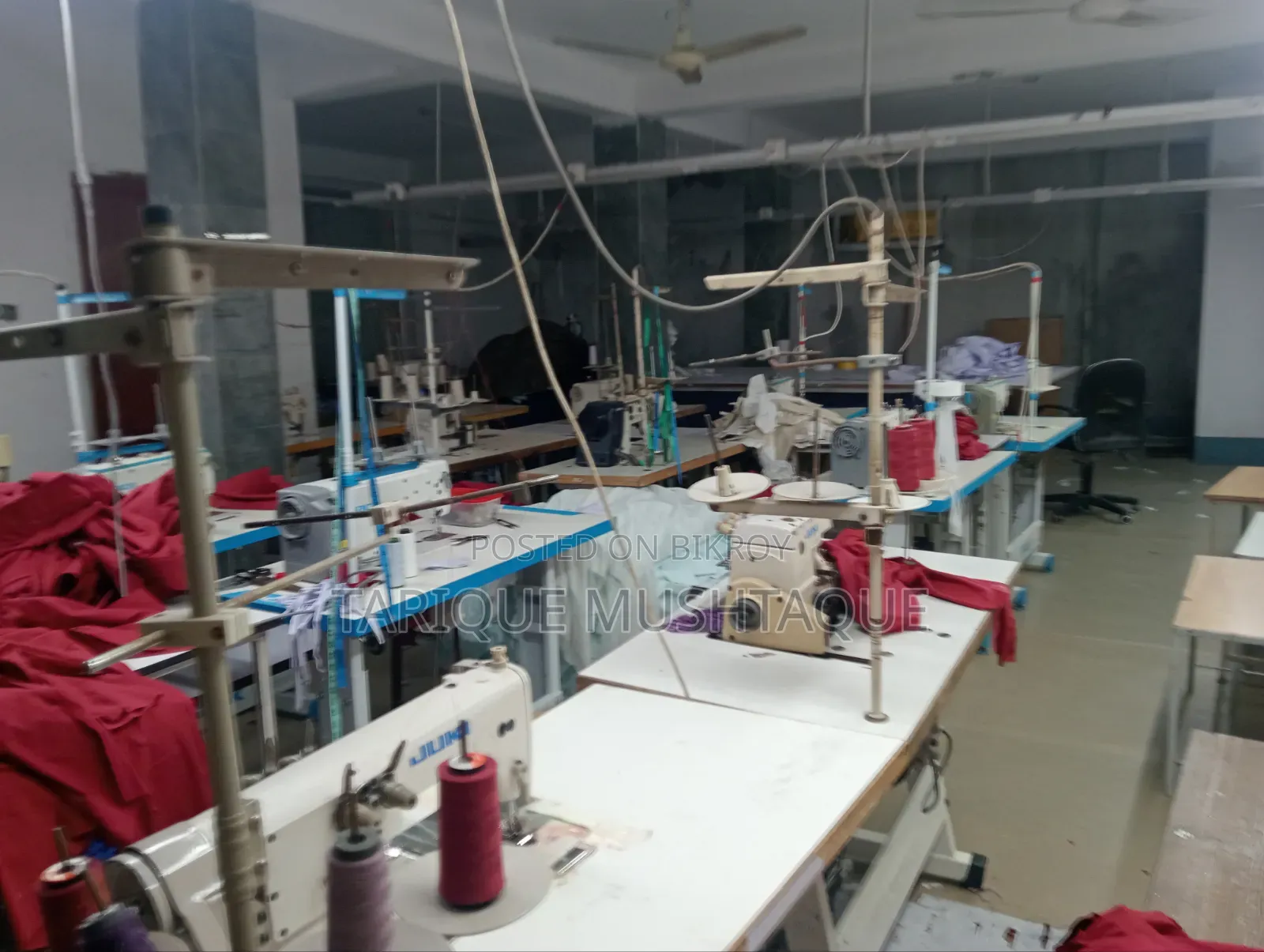 মিনি গার্মেন্টস ফুল সেটআপ ভাড়ায় অথবা ক্রয়ের সুযোগ