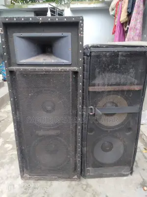 16 and 12-Inch Complete Sound Box With Amplifier and Hand Mic
