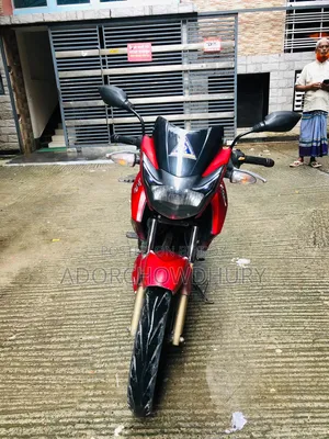 টিভিএস আপাচি আরটিআর ১৬০ টুভি ২০১৮ লাল