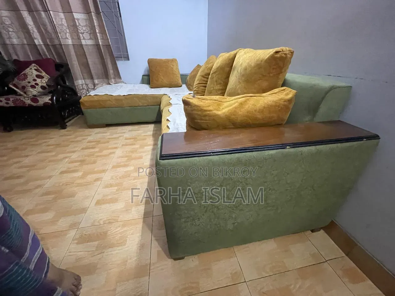 L Shaped Couch 5 Seat Sofa