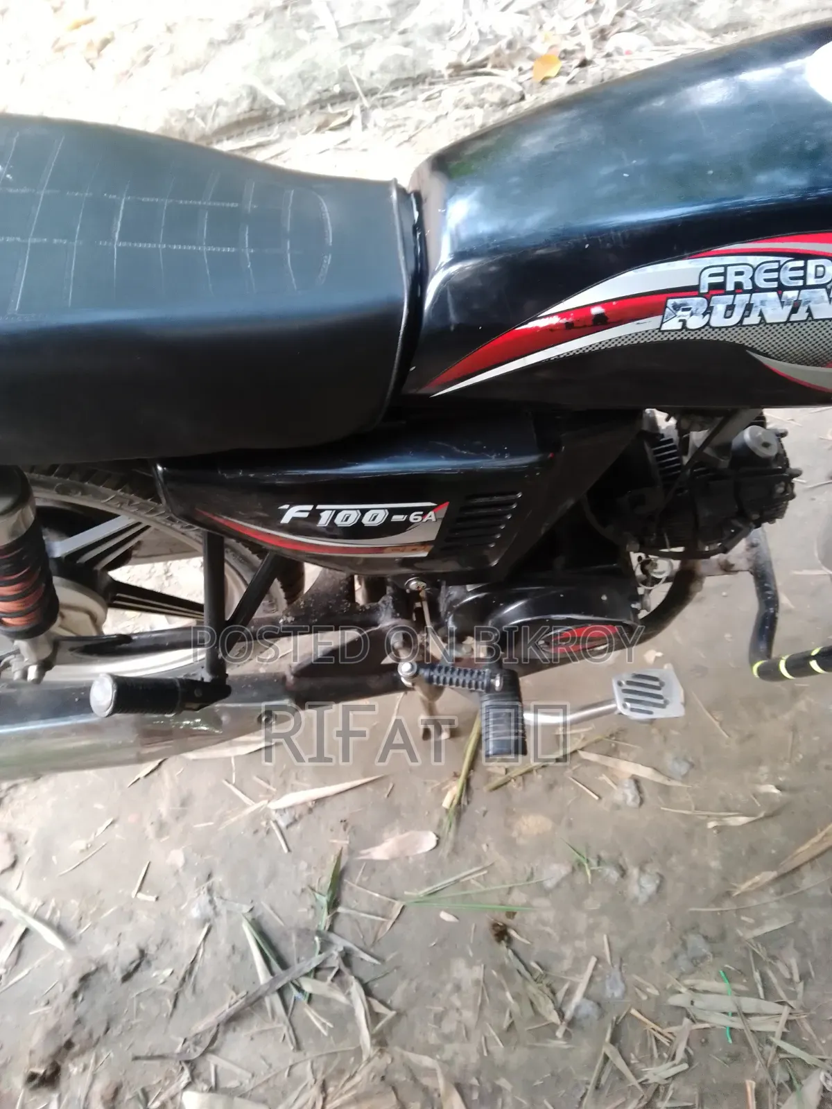 রানার এফ১০০ - ৬এ ২০২০ ব্ল্যাক