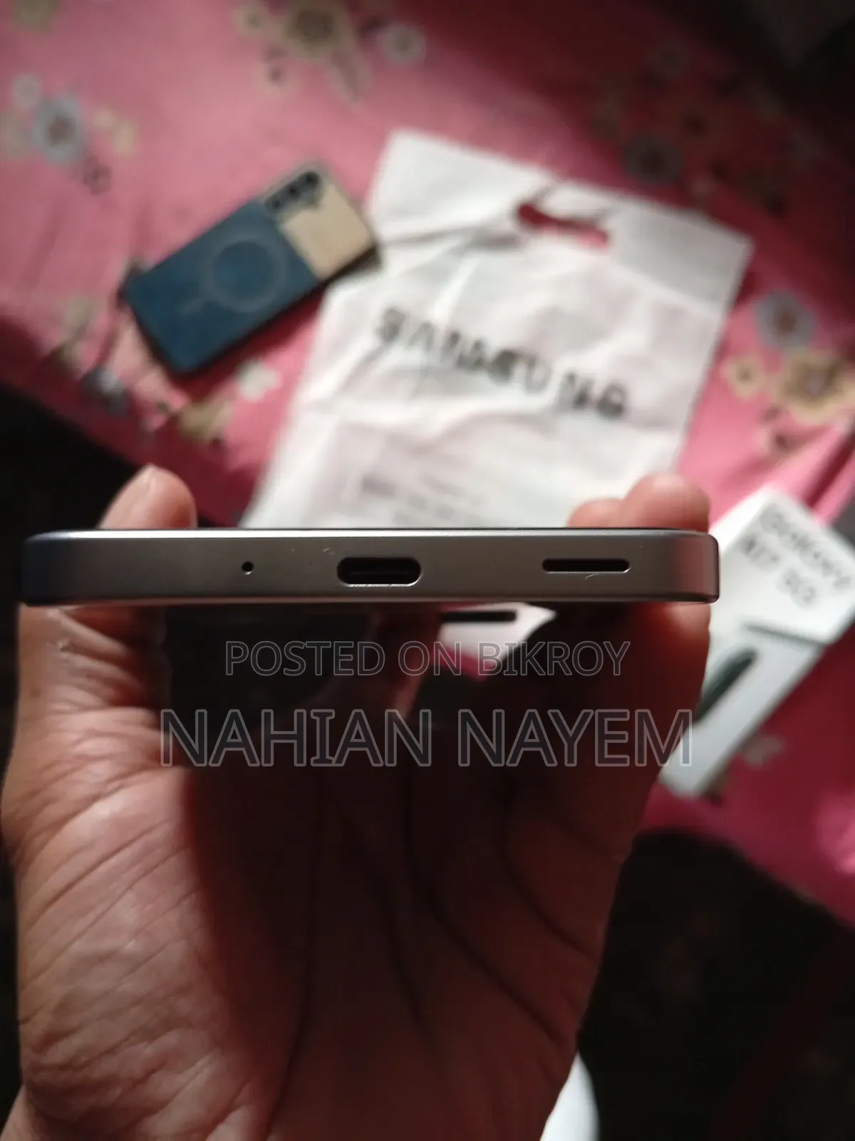স্যামসাং গ্যালাক্সি এ১৭ ৫জি ১২৮ জিবি সিলভার