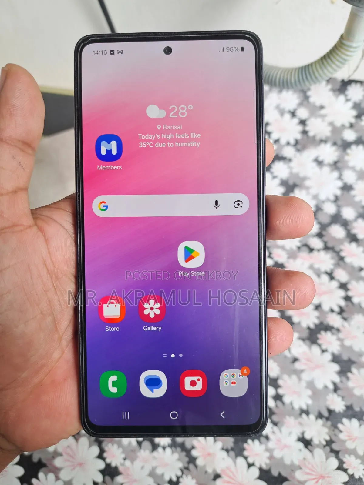 Samsung Galaxy A53 5G 128 GB Gray