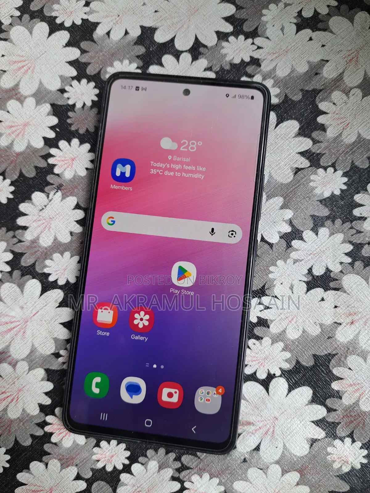 Samsung Galaxy A53 5G 128 GB Gray