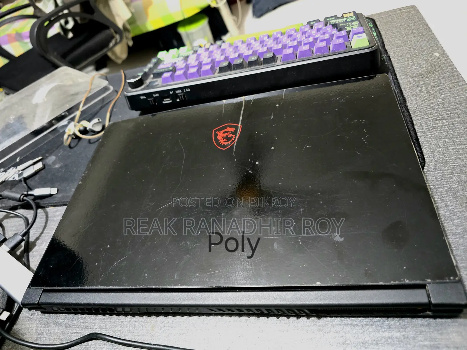 MSI GF65 Thin 10UE 8GB Intel Core i7 512GB SSD Laptop