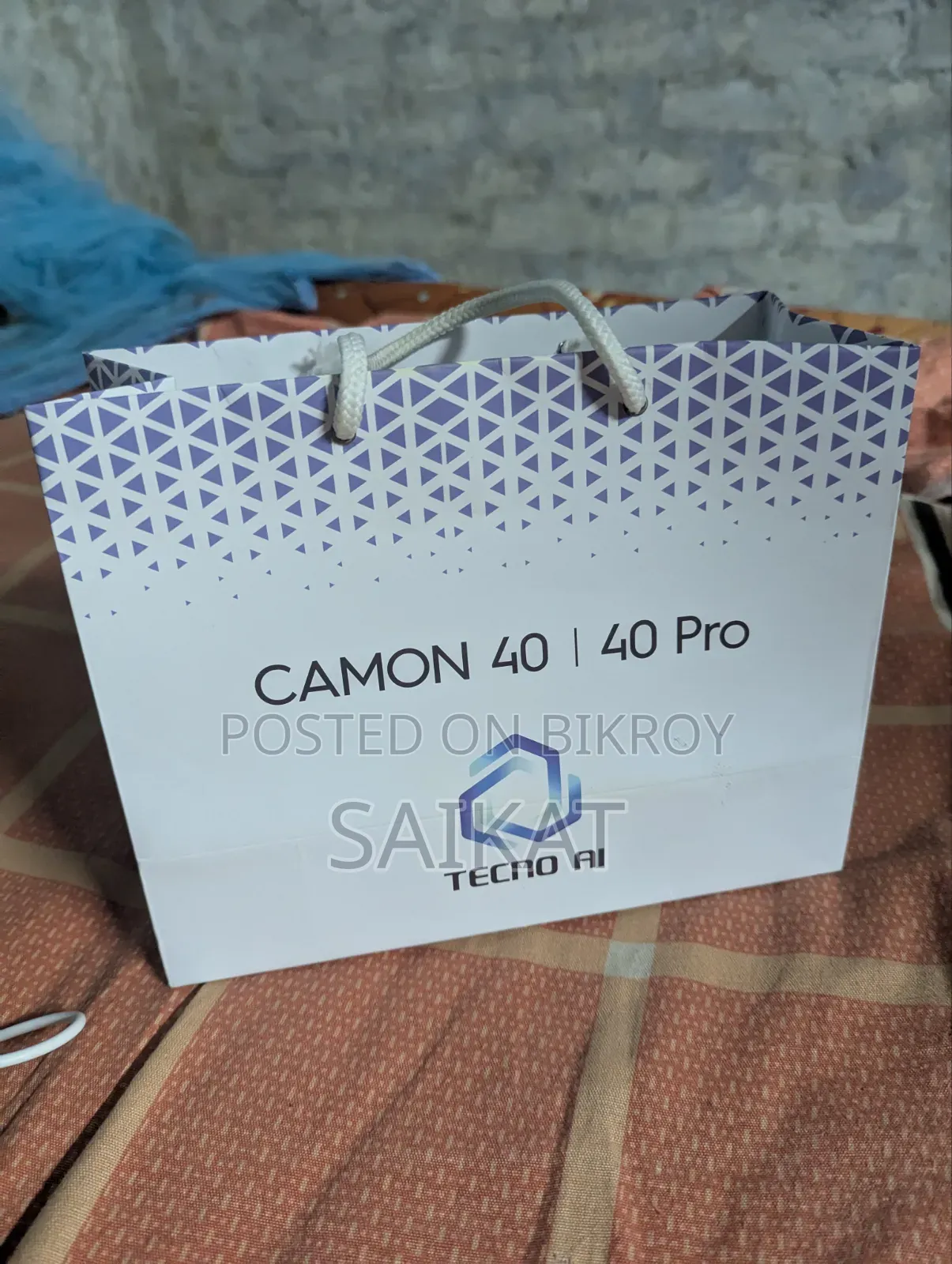 Tecno Camon 40 256 GB Blue