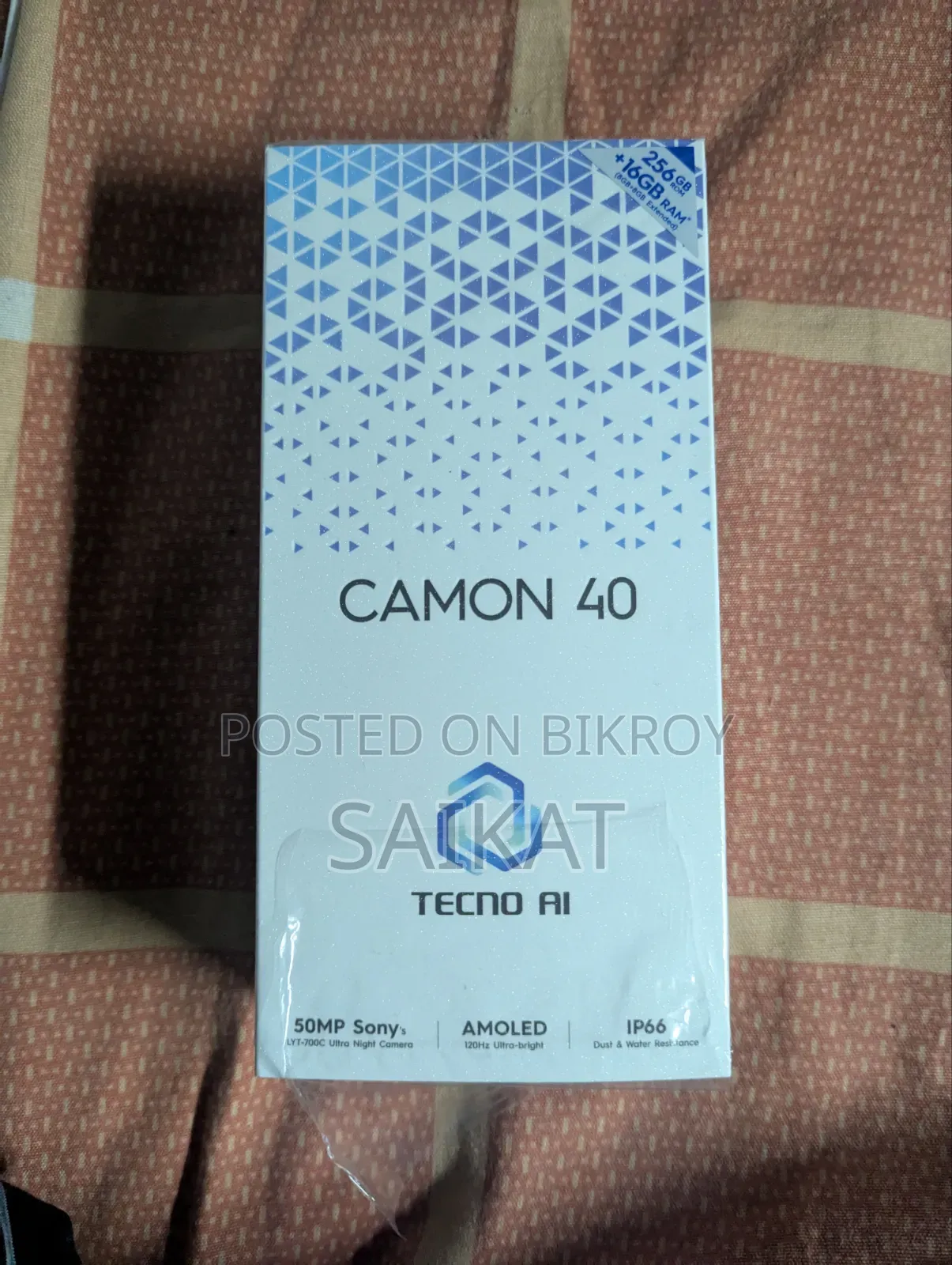 Tecno Camon 40 256 GB Blue