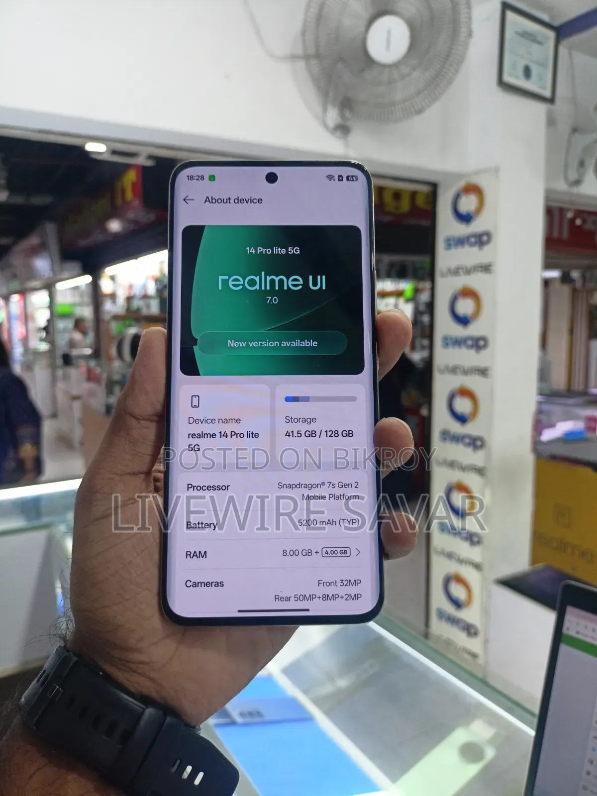Realme 14 Pro Lite 128 GB Rose Gold