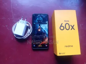 রিয়েলমি নোট ৬০এক্স ৬৪ জিবি ব্ল্যাক