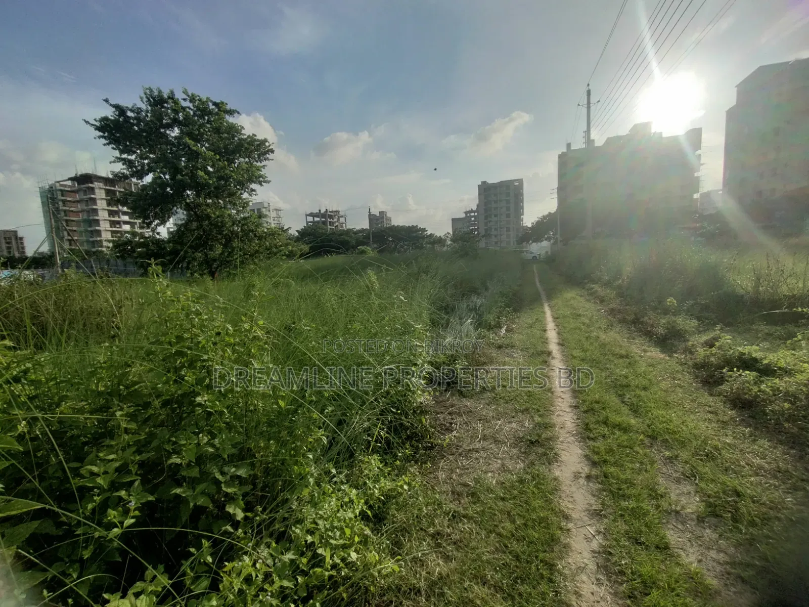 এম- ব্লকে ৫ কাঠা প্লট জরুরী বিক্রয় বসুন্ধরা আবাসিক এলাকা, ঢাকা।