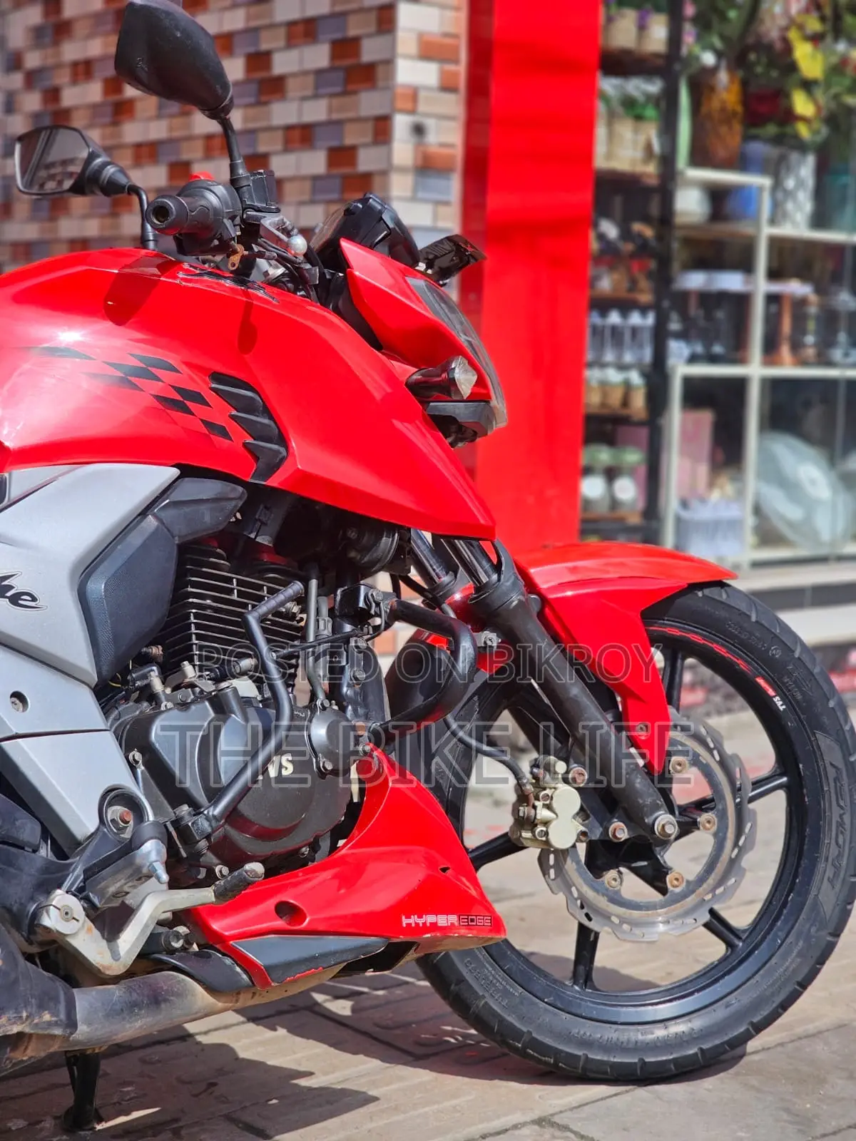 TVS Apache RTR 160 4V 2019 Red
