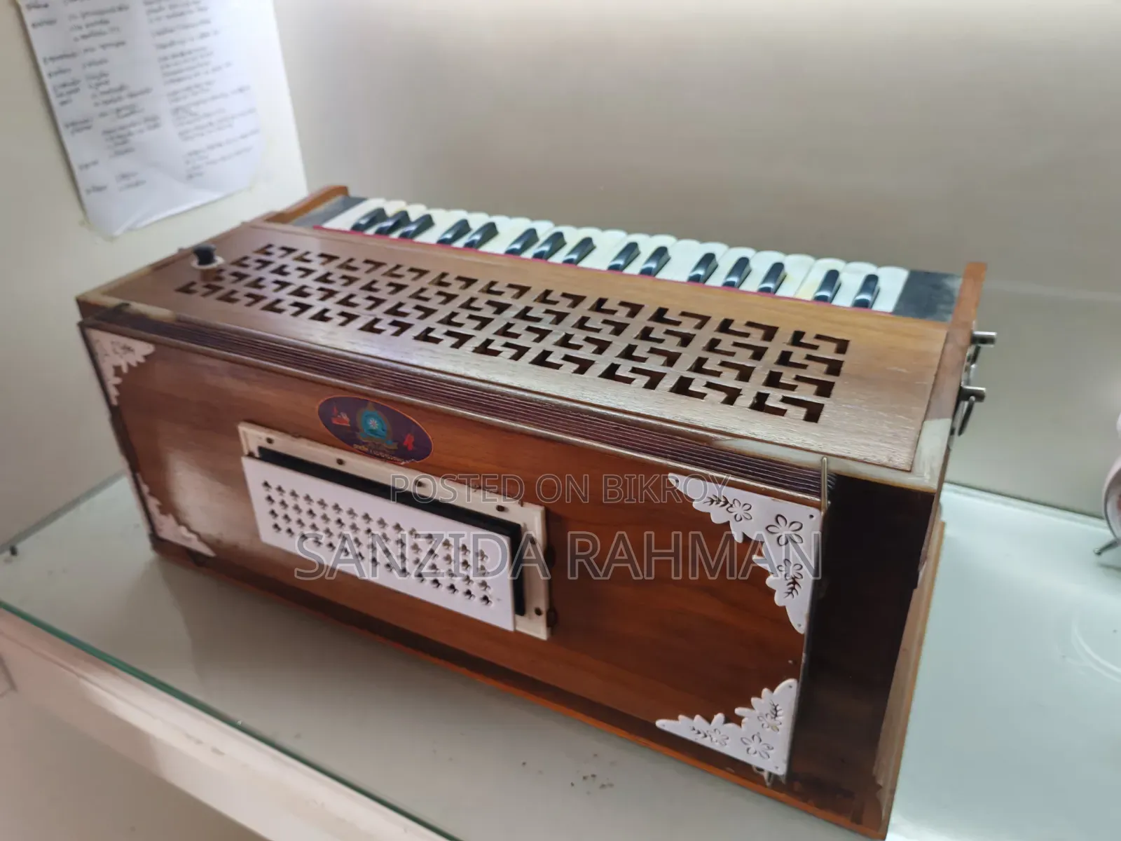Wooden Harmonium for Sale | Smooth Sound Air Tight Bellows