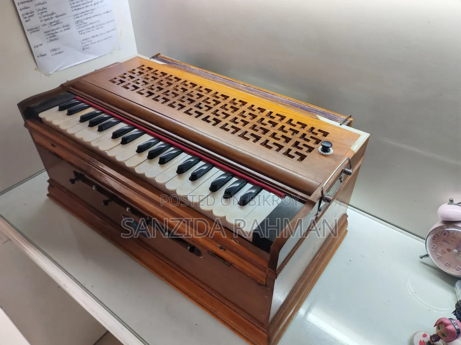 Wooden Harmonium for Sale | Smooth Sound Air Tight Bellows