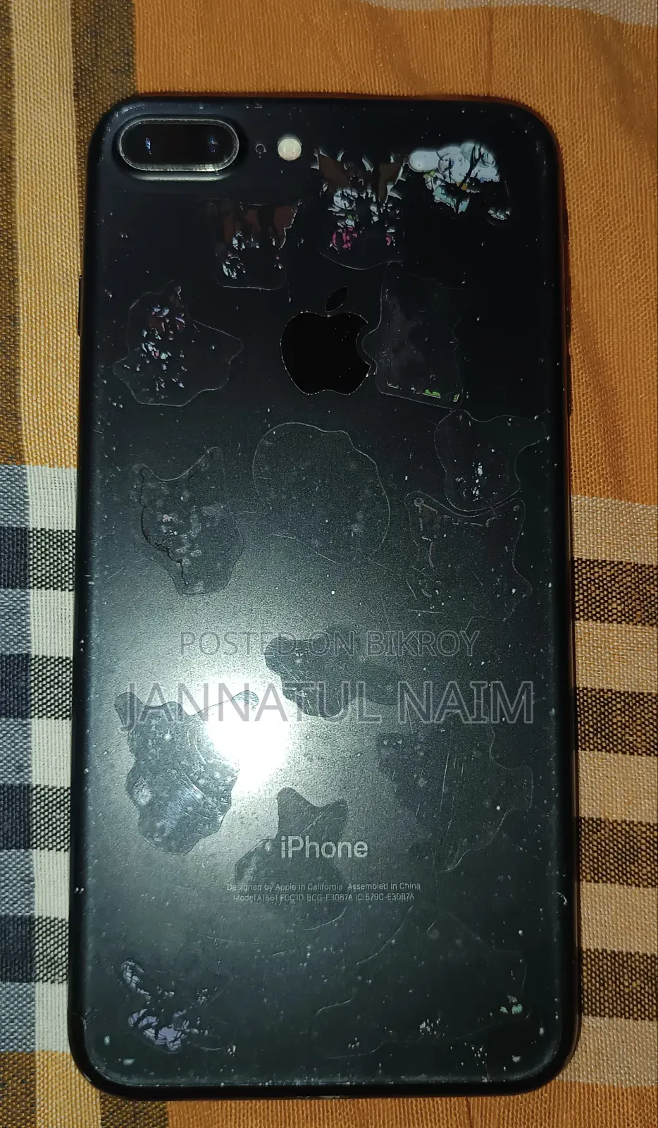 অ্যাপল আইফোন ৭ প্লাস ১২৮ জিবি কালো