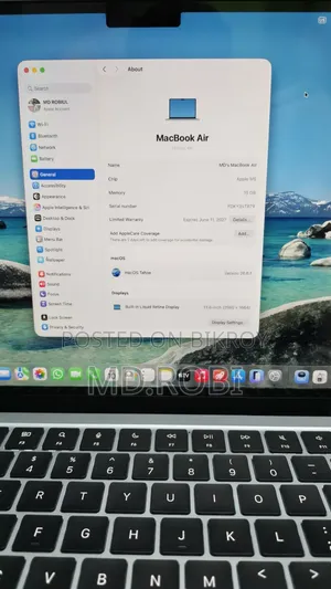 Laptop Apple MacBook Air 2026 M5 16GB Apple M5 SSD 512GB