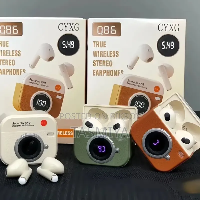 Q86 Retro Earbuds