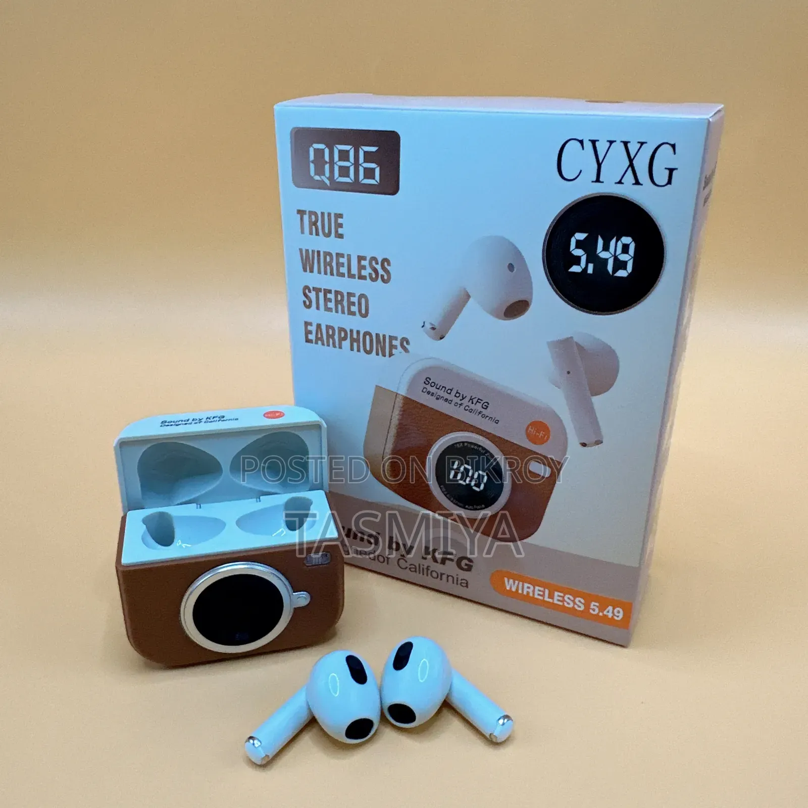 Q86 Retro Earbuds