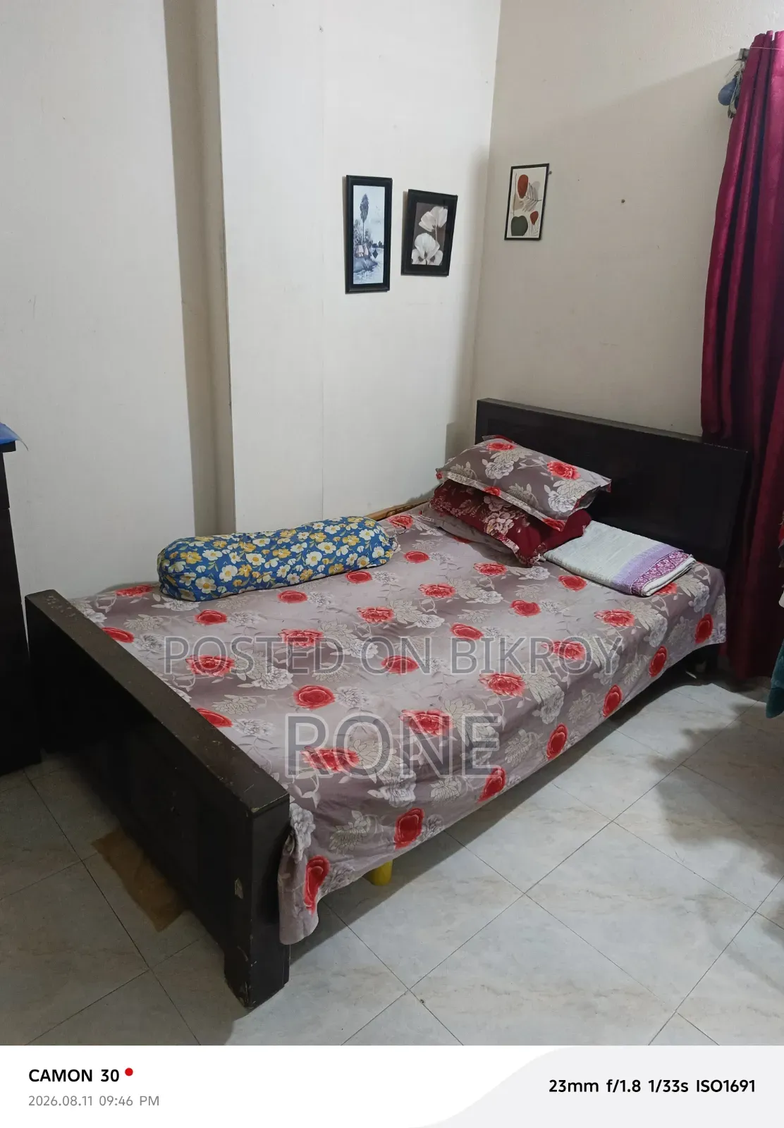 Process Wooden Bed