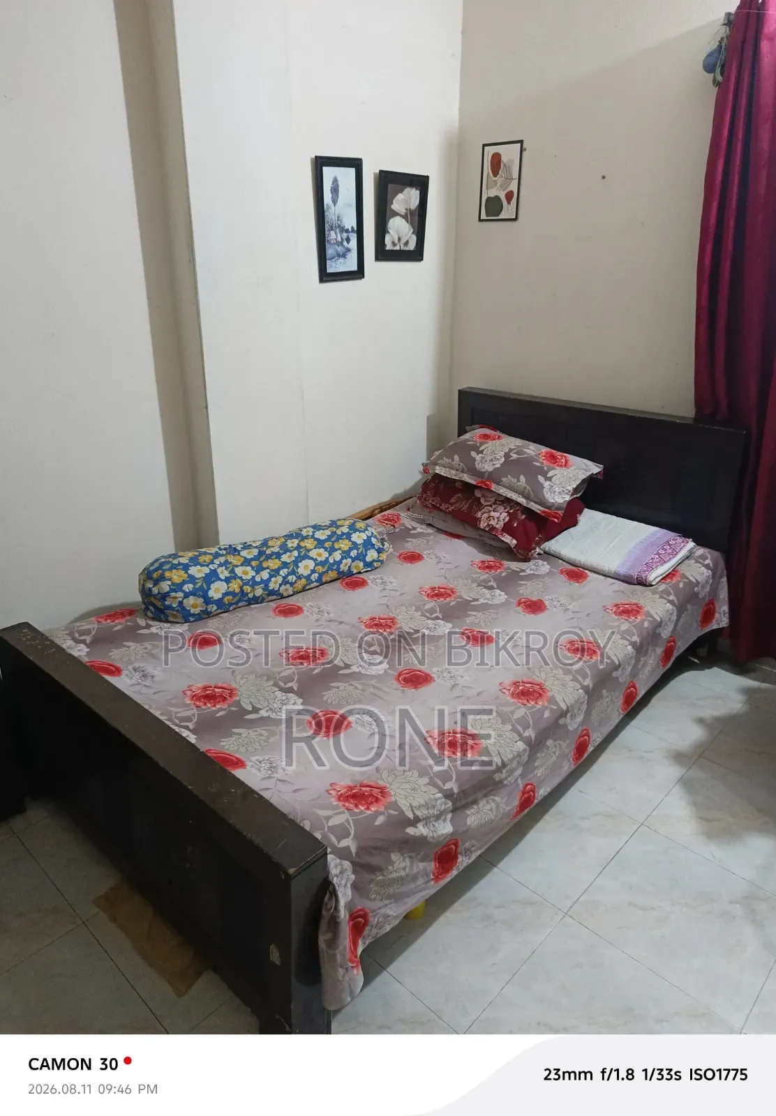 Process Wooden Bed