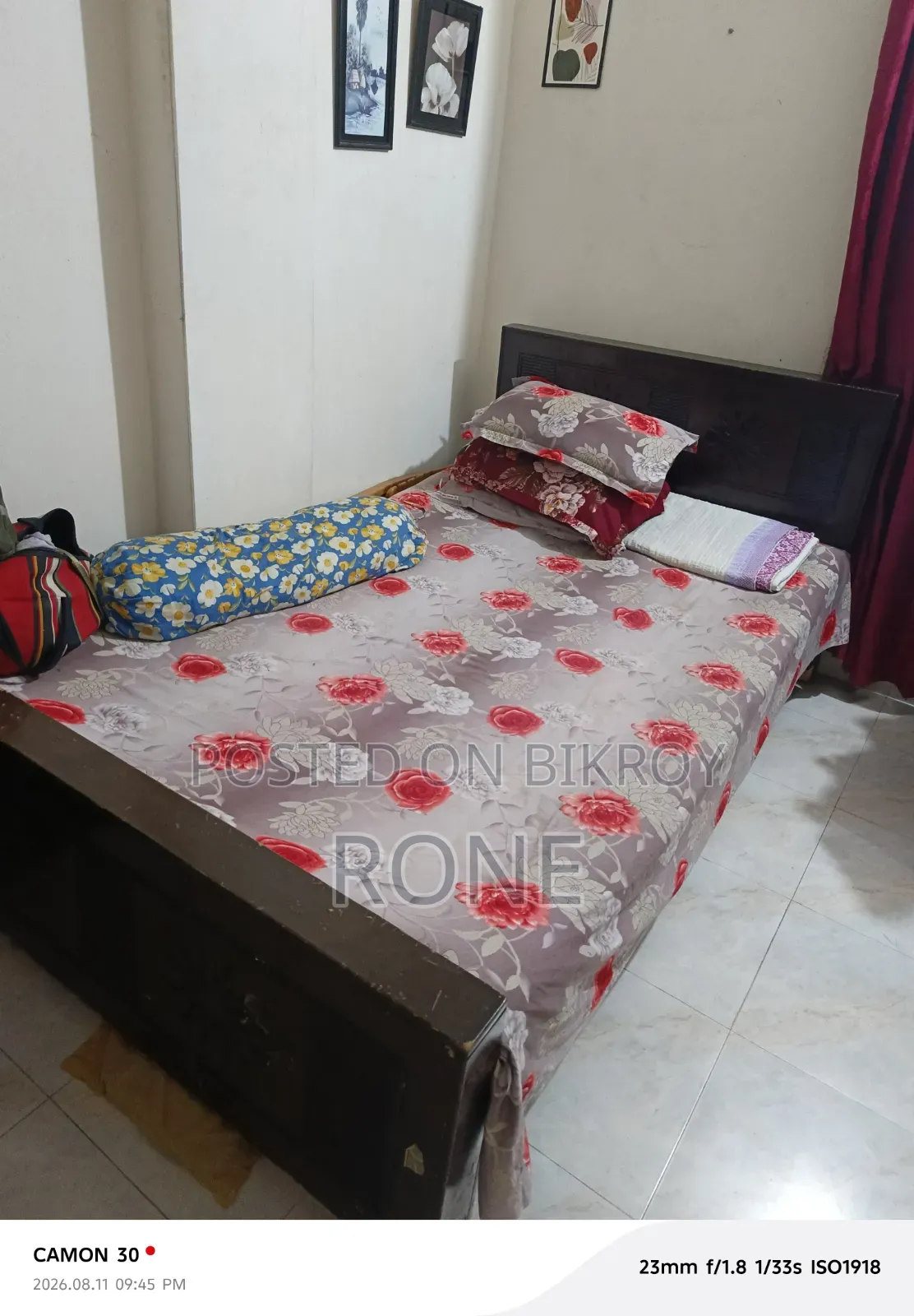 Process Wooden Bed