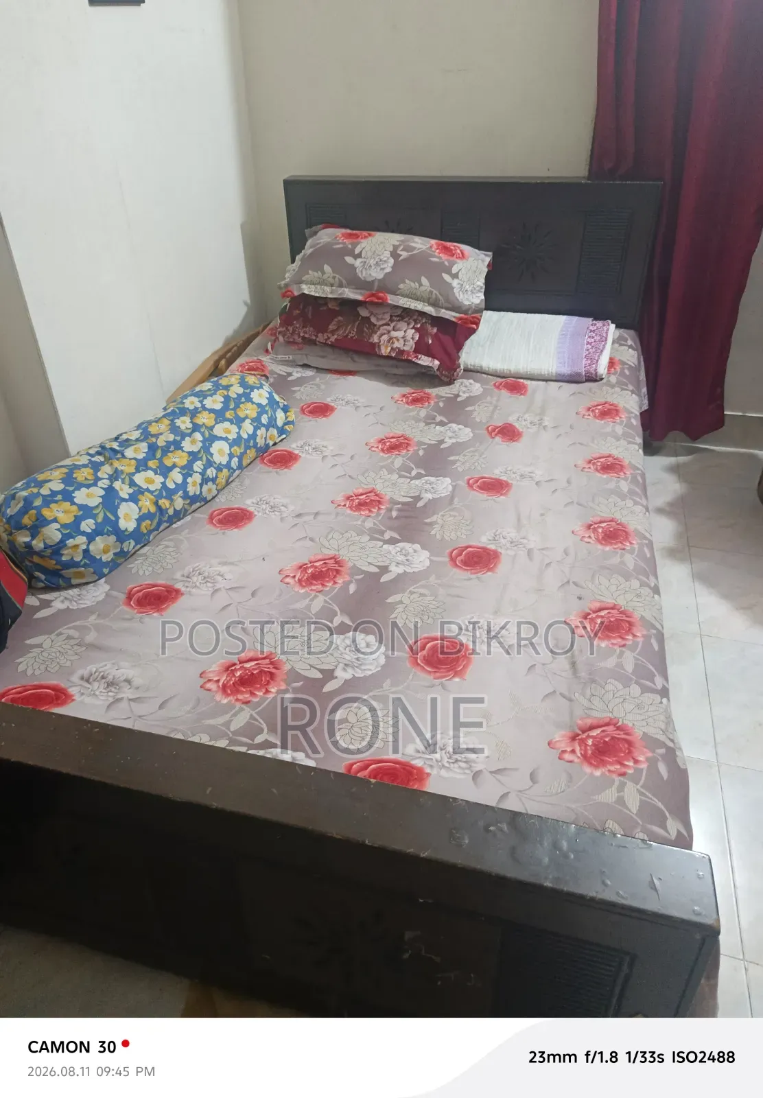 Process Wooden Bed