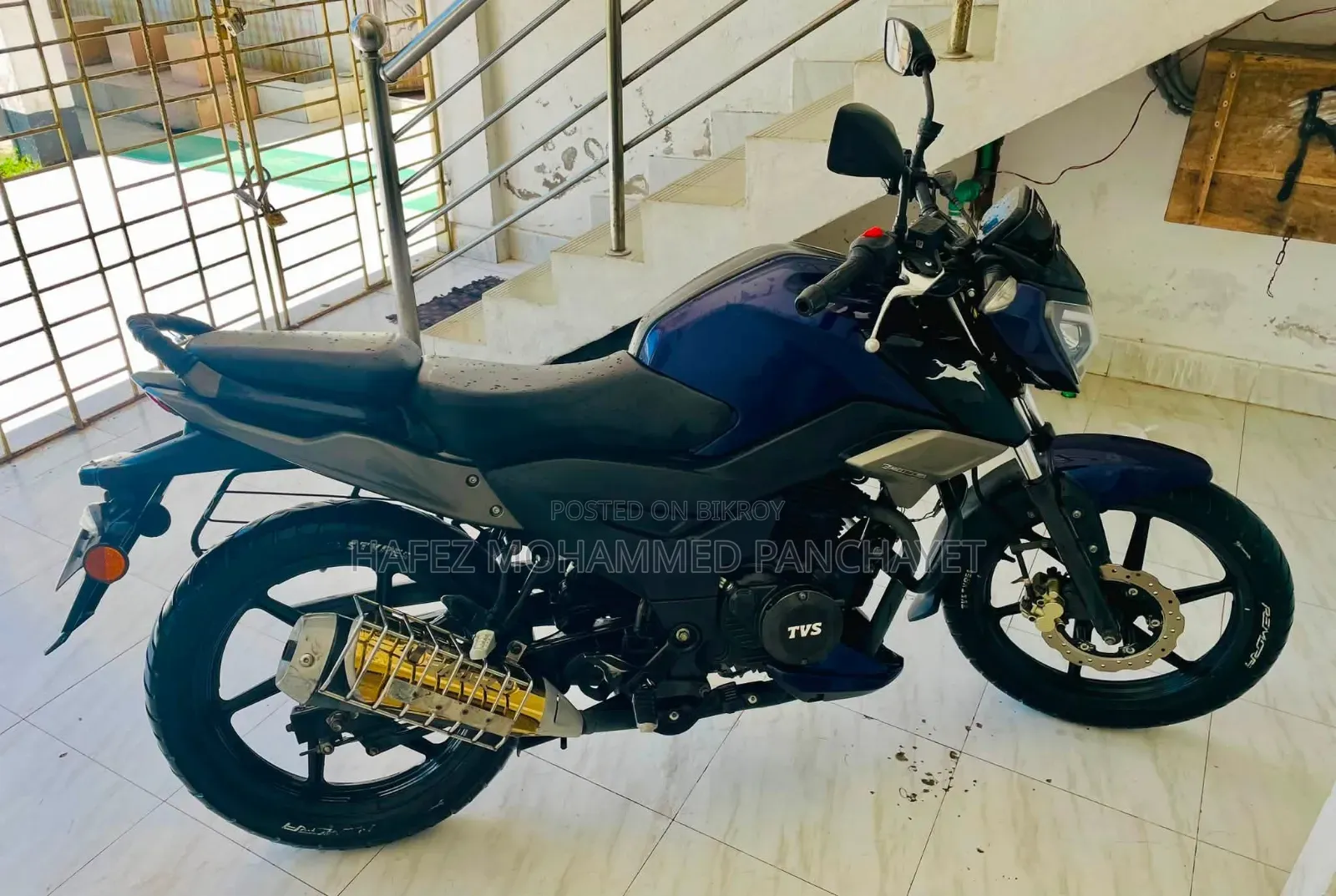 TVS Raider 125 2024 Blue