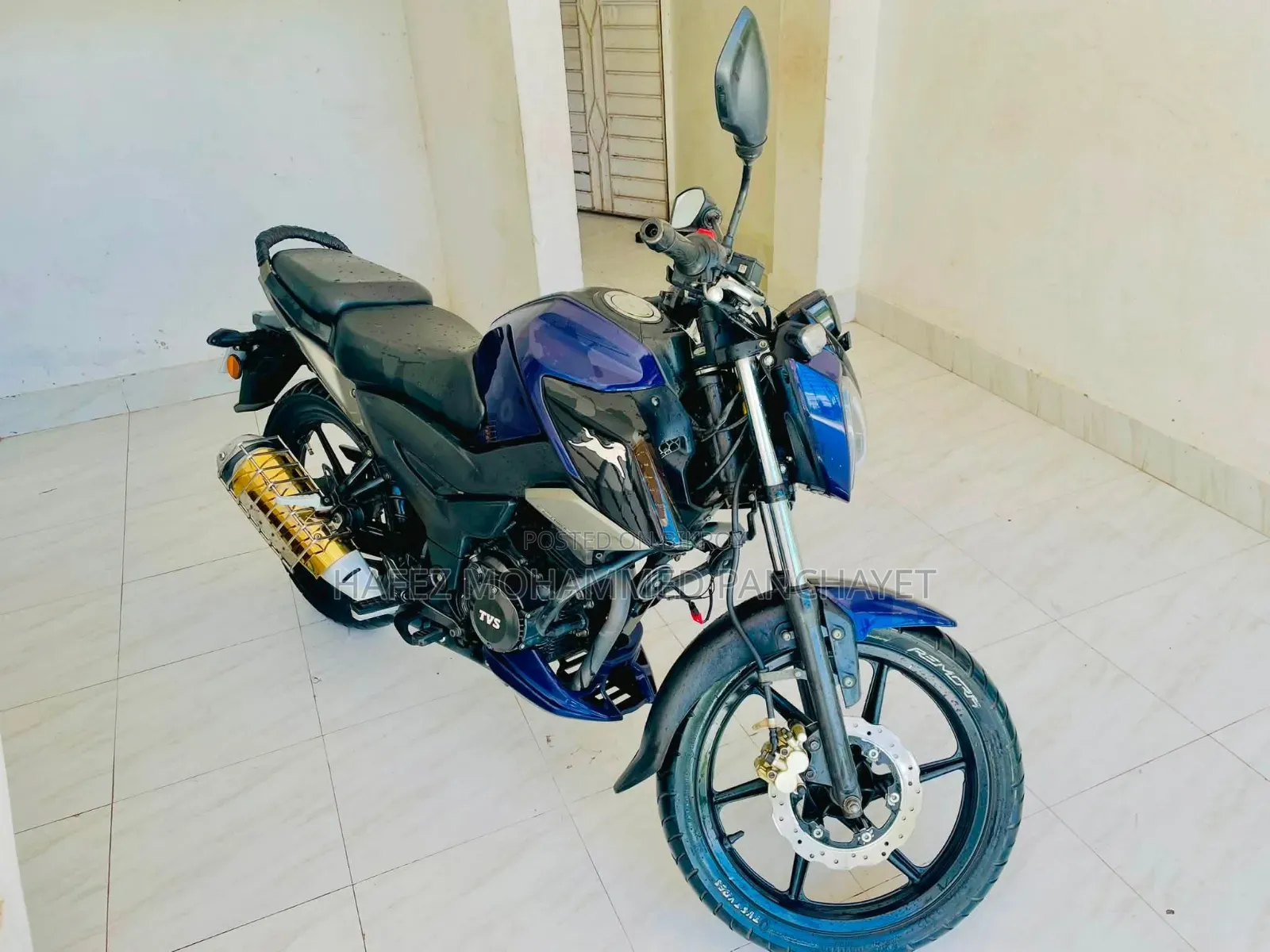 TVS Raider 125 2024 Blue