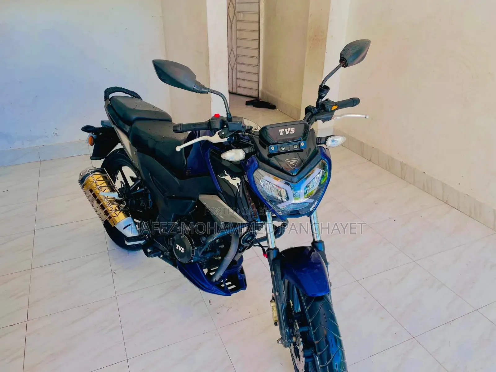 TVS Raider 125 2024 Blue