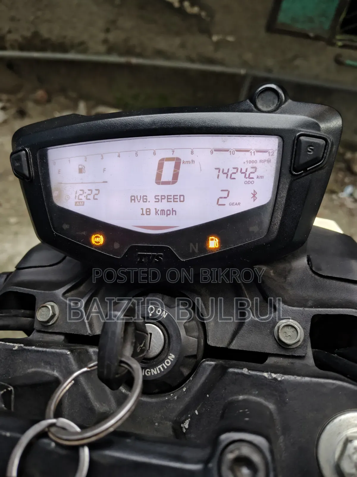 TVS Apache RTR 160 4V 2024 Blue