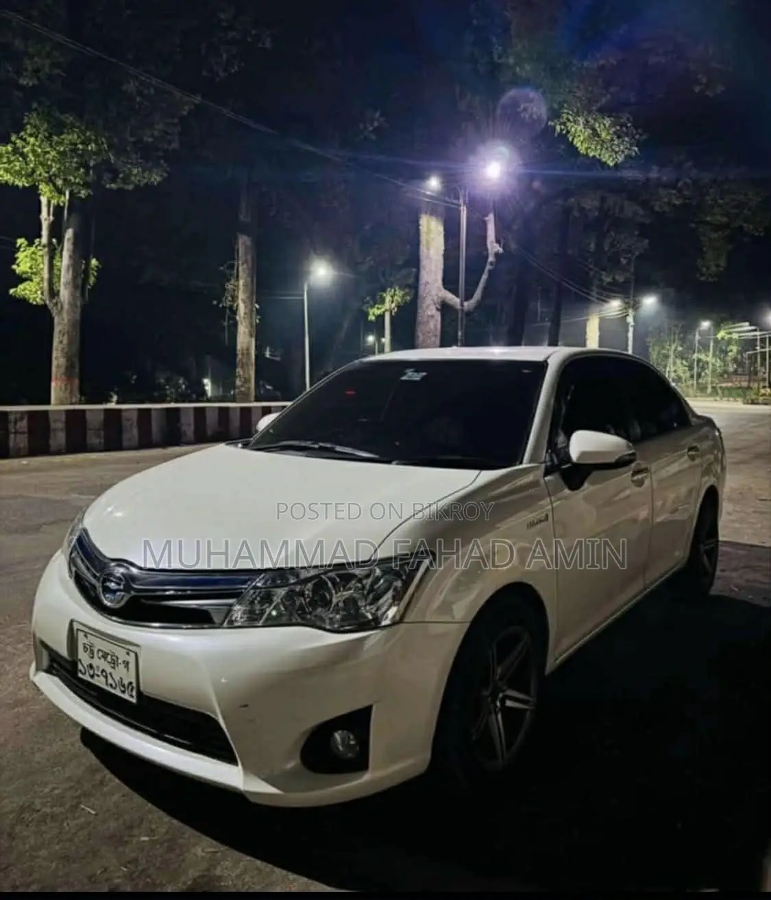 টয়োটা এক্সিও ২০১৪ সাদা