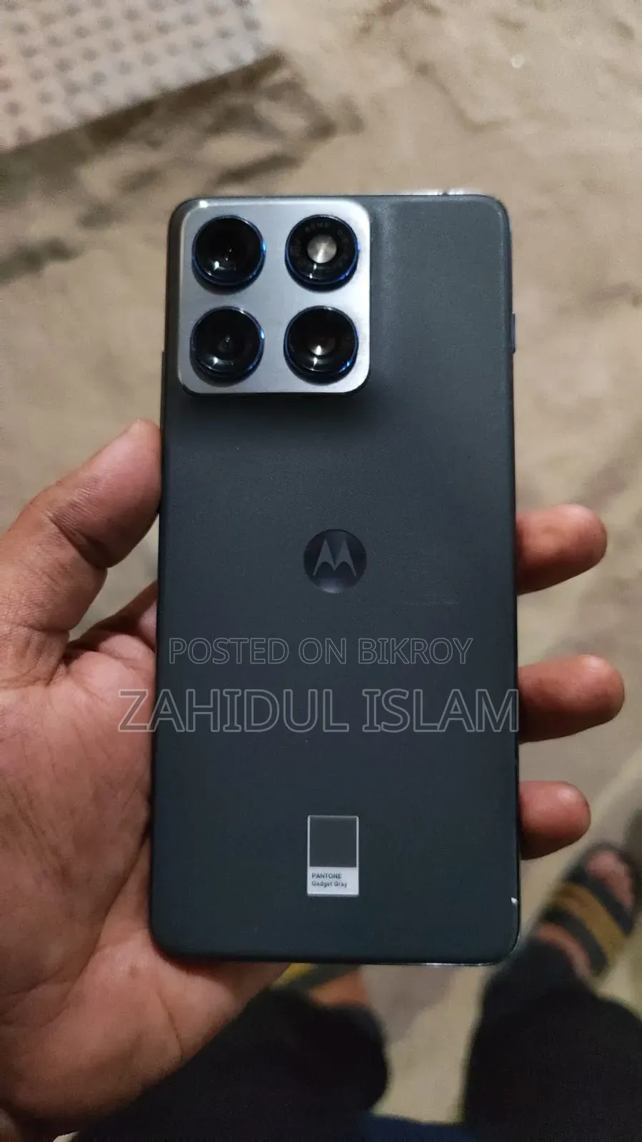 মোটোরোলা এজ ৭০ ৫জি ২৫৬ জিবি গ্রে