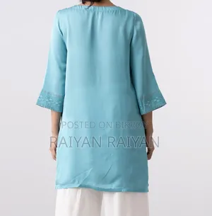 Yellow Smart Fit Embroidered Ethnic Kurti