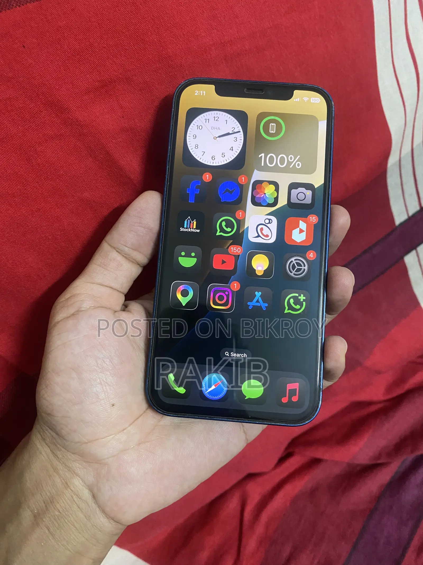অ্যাপল আইফোন ১২ ৬৪ জিবি ব্লু