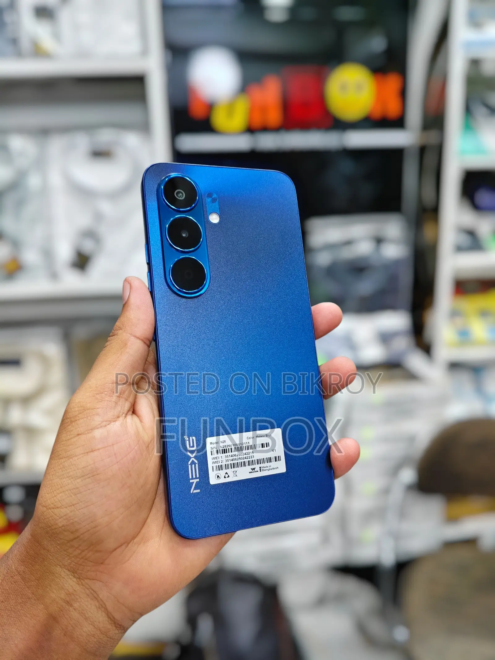 Walton NEXG N28 256 GB Blue