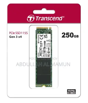 Transcend SSD Sata III 250GB & M.2 PCIe SSD