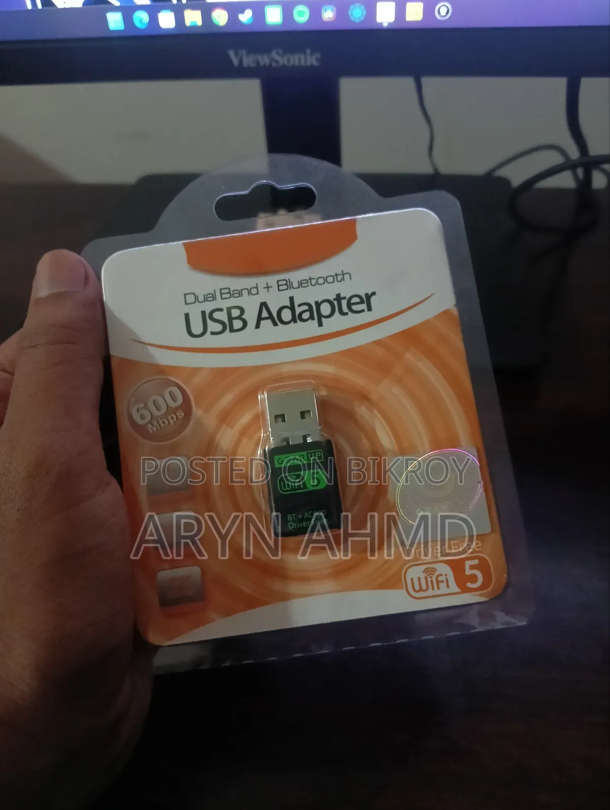 Dual Band + Bluetooth USB Adapter