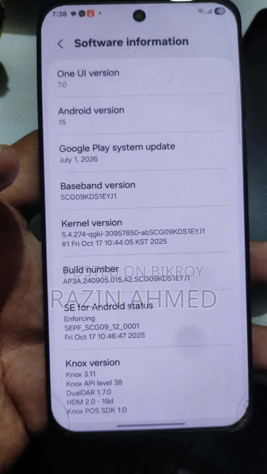 Samsung Galaxy S21 5G 256 GB Black