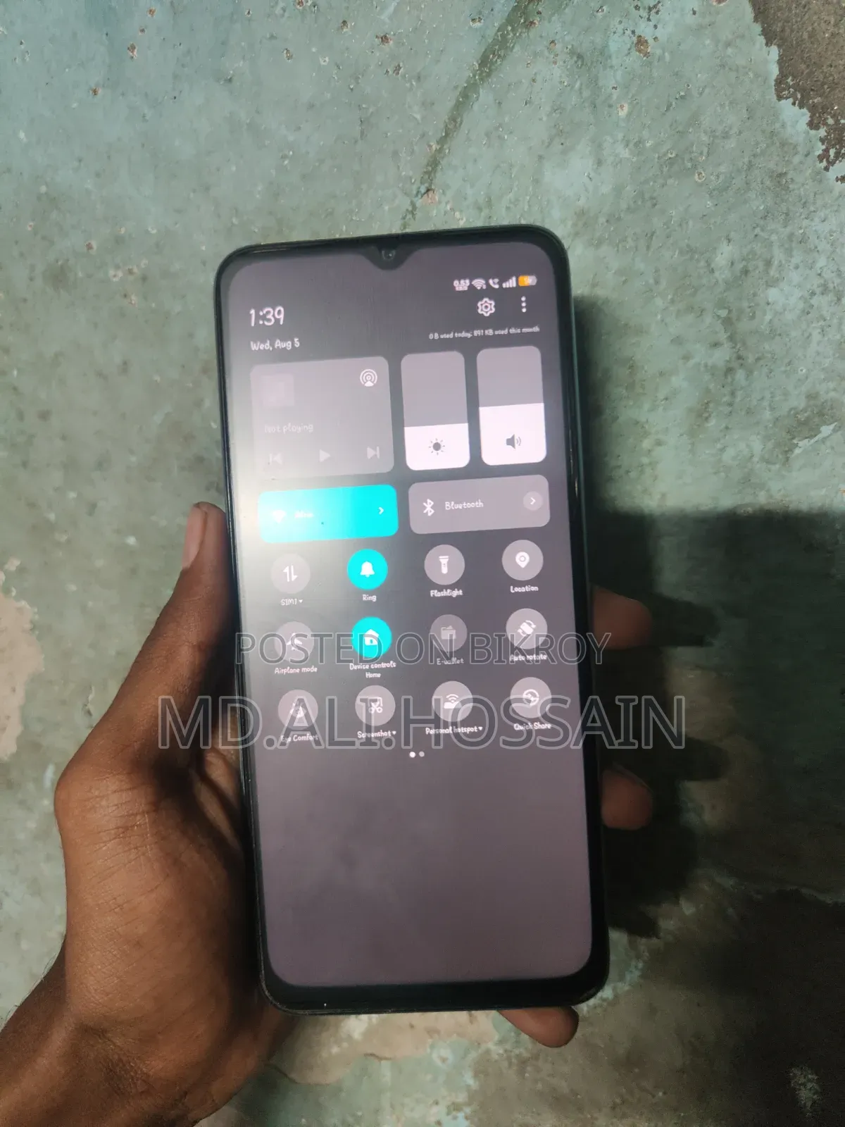 New Oppo A78 5G 128 GB Blue