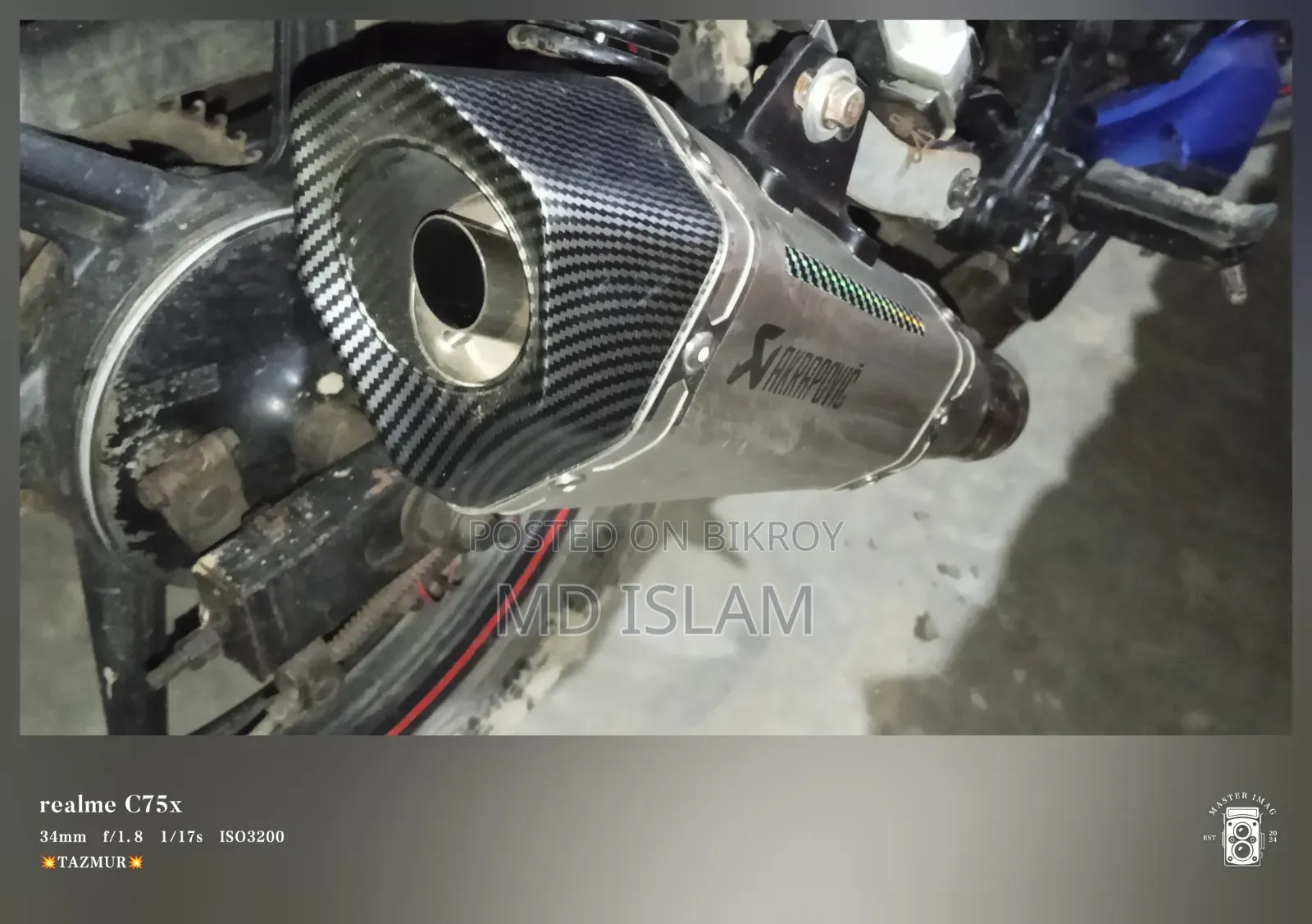 আক্রাপোভিক আর৬ এক্সহস্ট এ গ্রেড