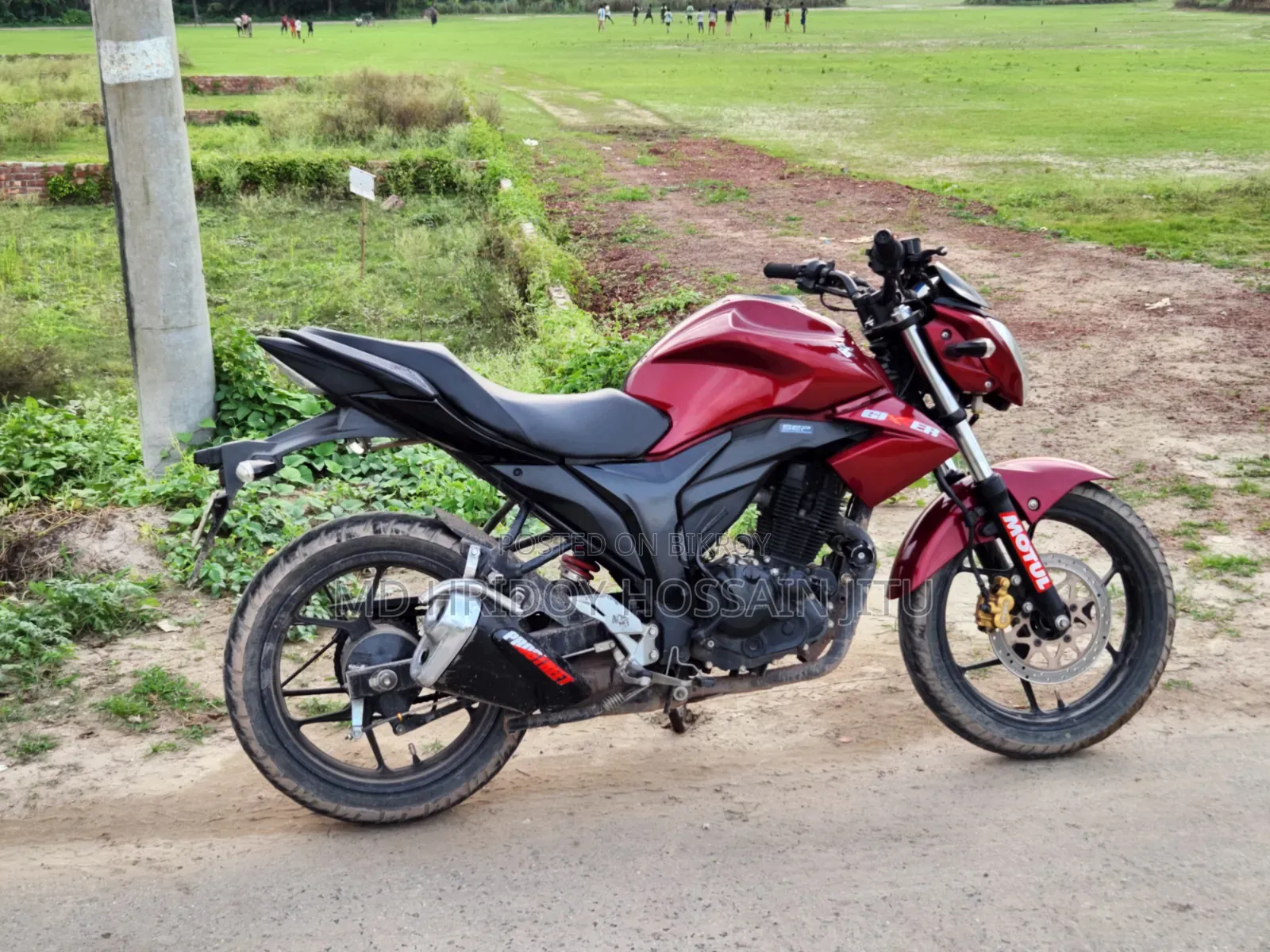 New Suzuki Gixxer 2022 Red