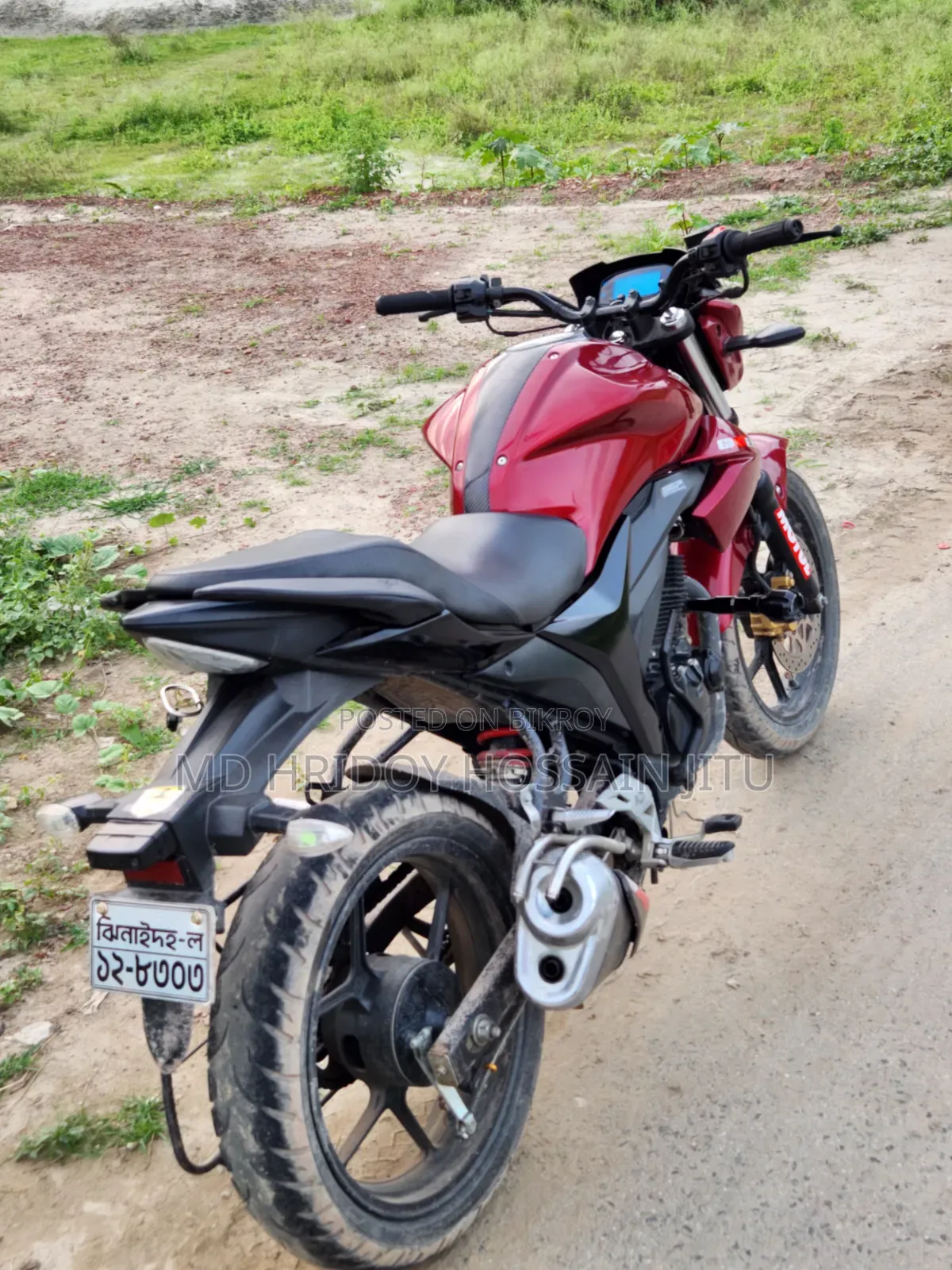 New Suzuki Gixxer 2022 Red