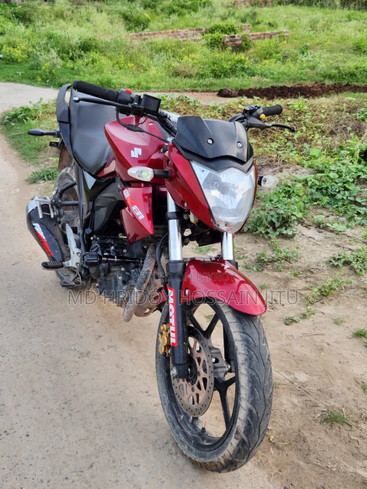 New Suzuki Gixxer 2022 Red