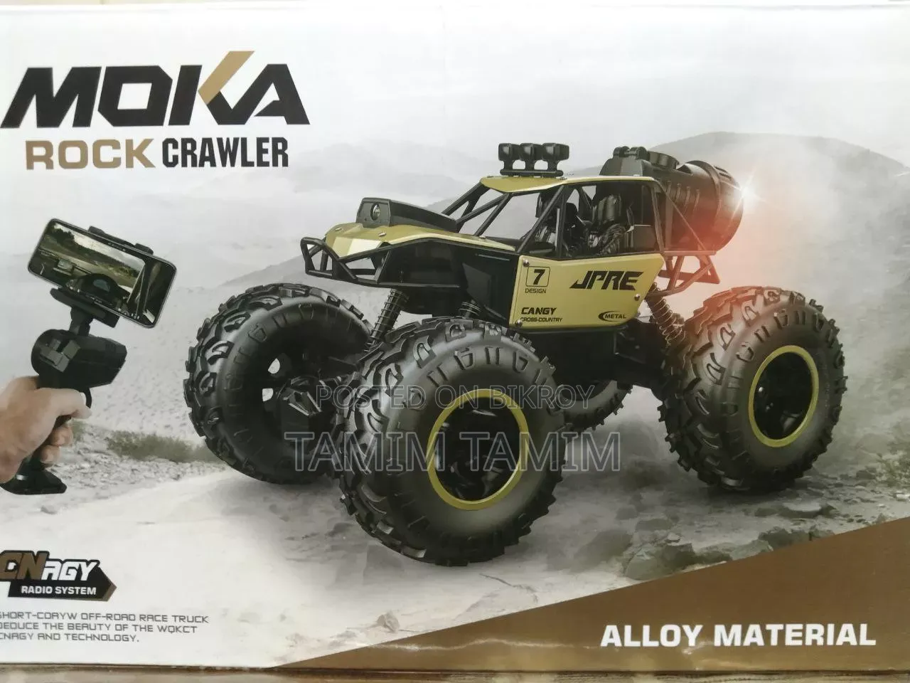 RC Offroad Monster Truck With HD Camera