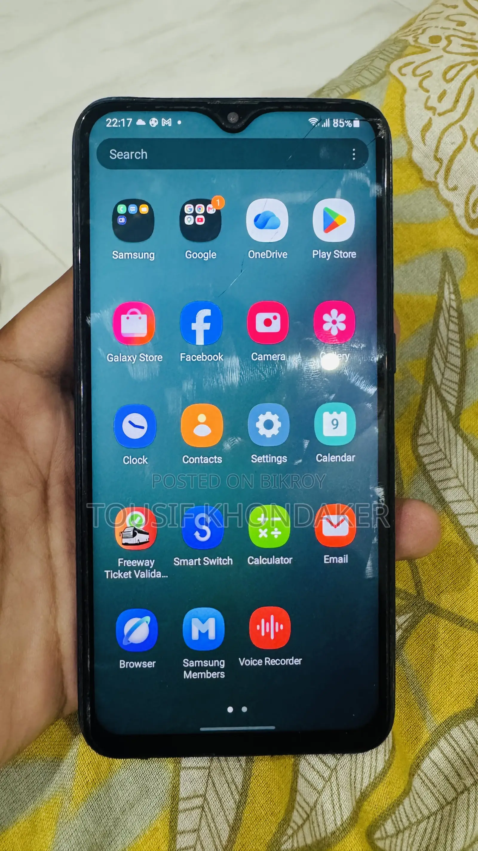 স্যামসাং এ১০ ৩২ জিবি নীল